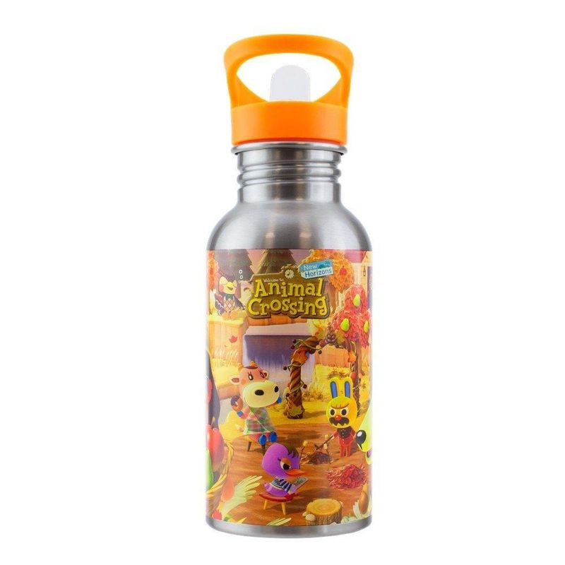 PALADONE - BOTELLA DE METAL DE ANIMAL CROSSING NEW HORIZONS 460ML