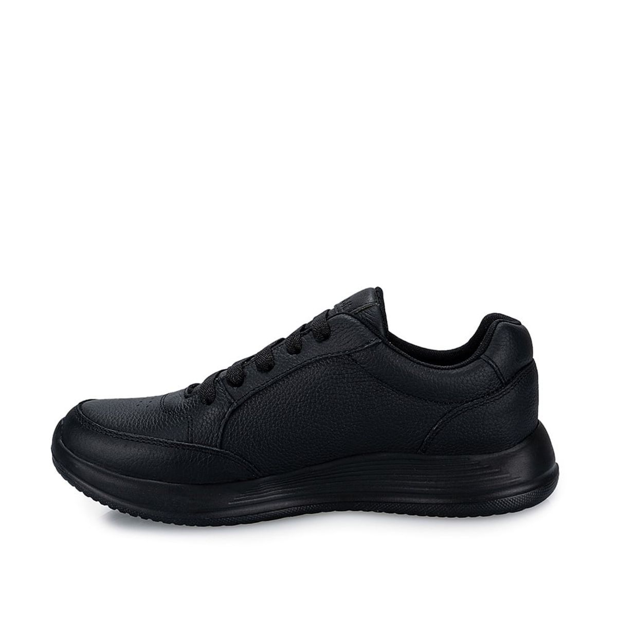 RABBIT - Zapatilla Escolar Casual ALEX-053 T Negro Rabbit Cuero