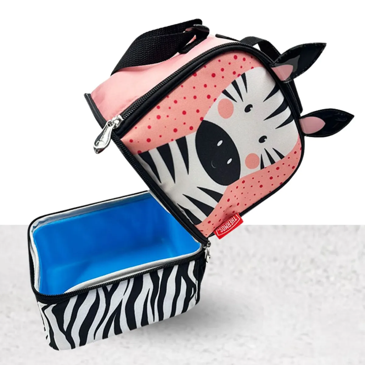 THERMOS - Lonchera Térmica Dual zebra Thermos