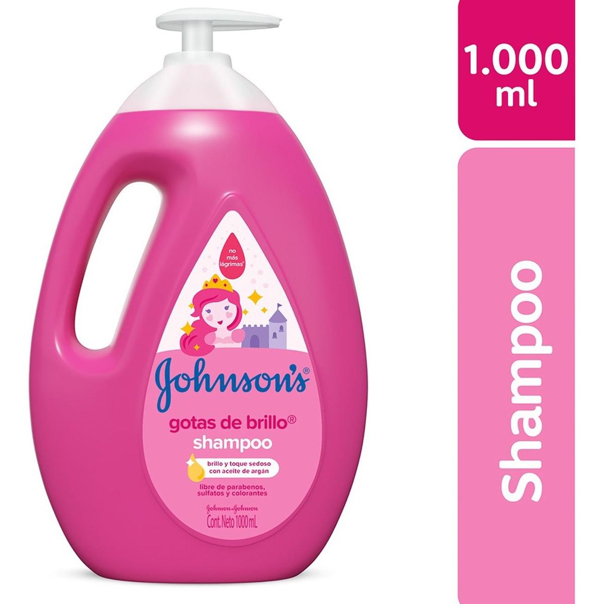 JOHNSON'S BABY - Shampoo Johnsons Gotas de Brillo y Sedoso 1 Litro