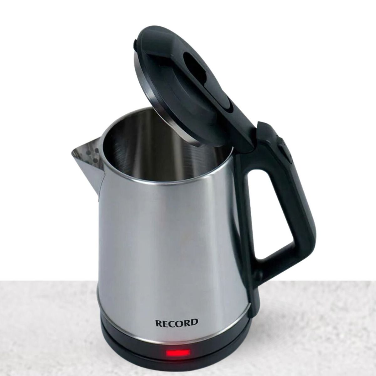 RECORD - HERVIDOR INOX 18L NEGRO