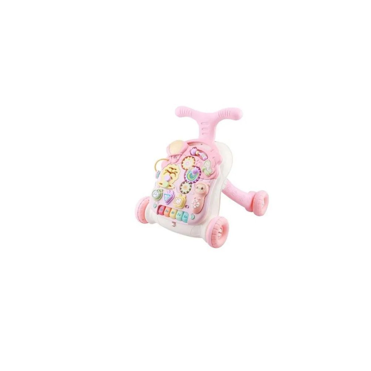 GENERICO - Caminador 2 en 1 Musical y Mesa funcional Rosado