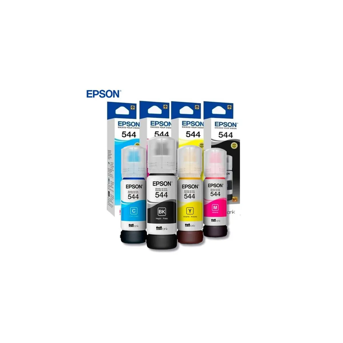 EPSON - Tinta Epson T544 Kit x4 Colores CMYBK