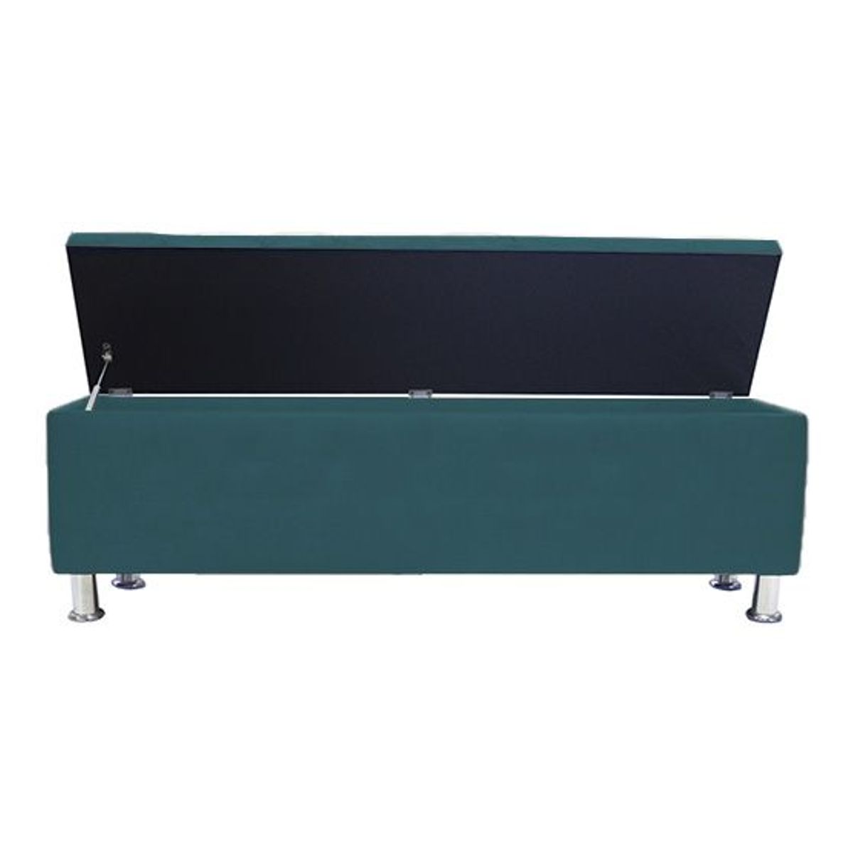 BARAKA HOME - Baúl Capitoneado Bunn 1.5 Plz - Cobalto