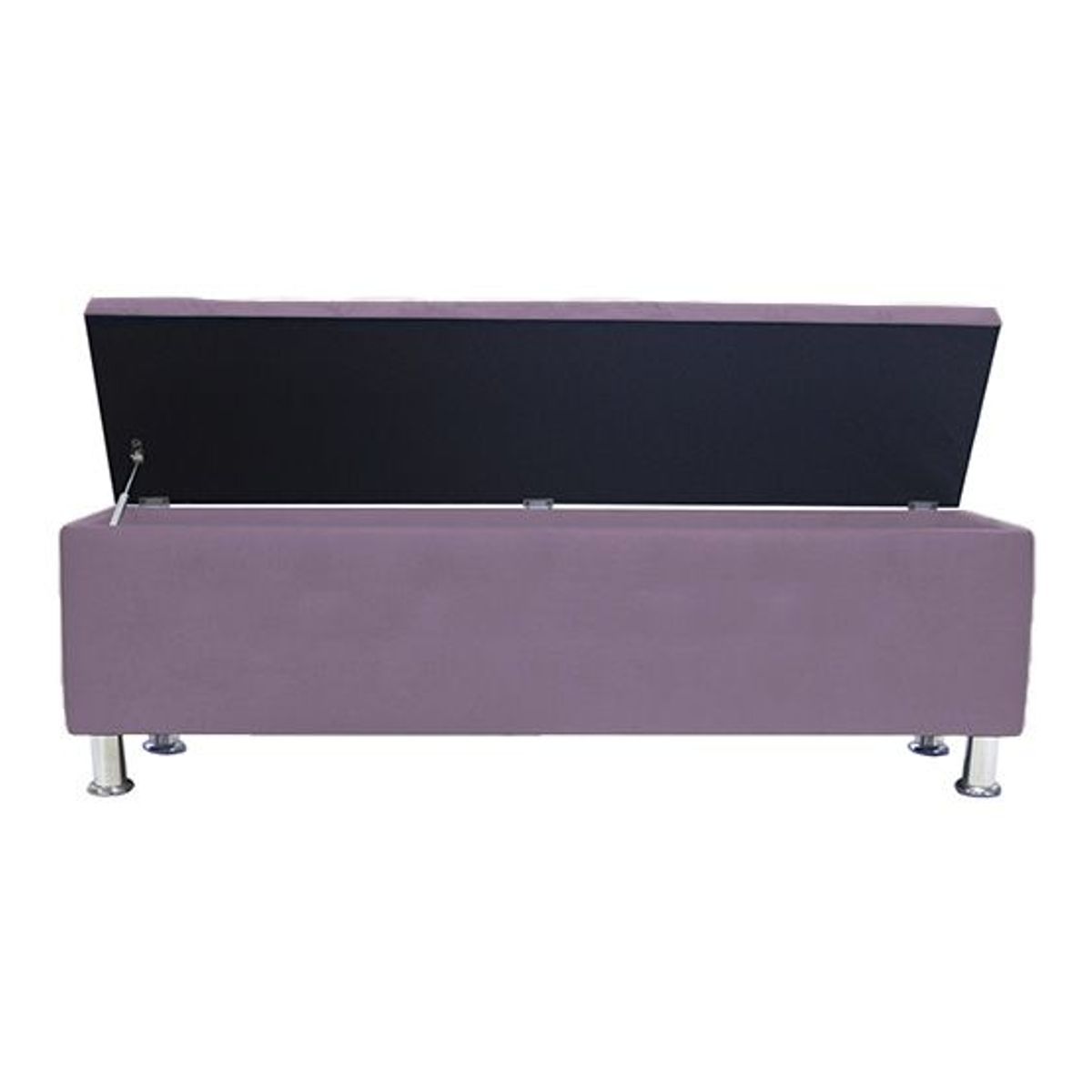 BARAKA HOME - Baúl Capitoneado Bunn 1.5 Plz - Lila