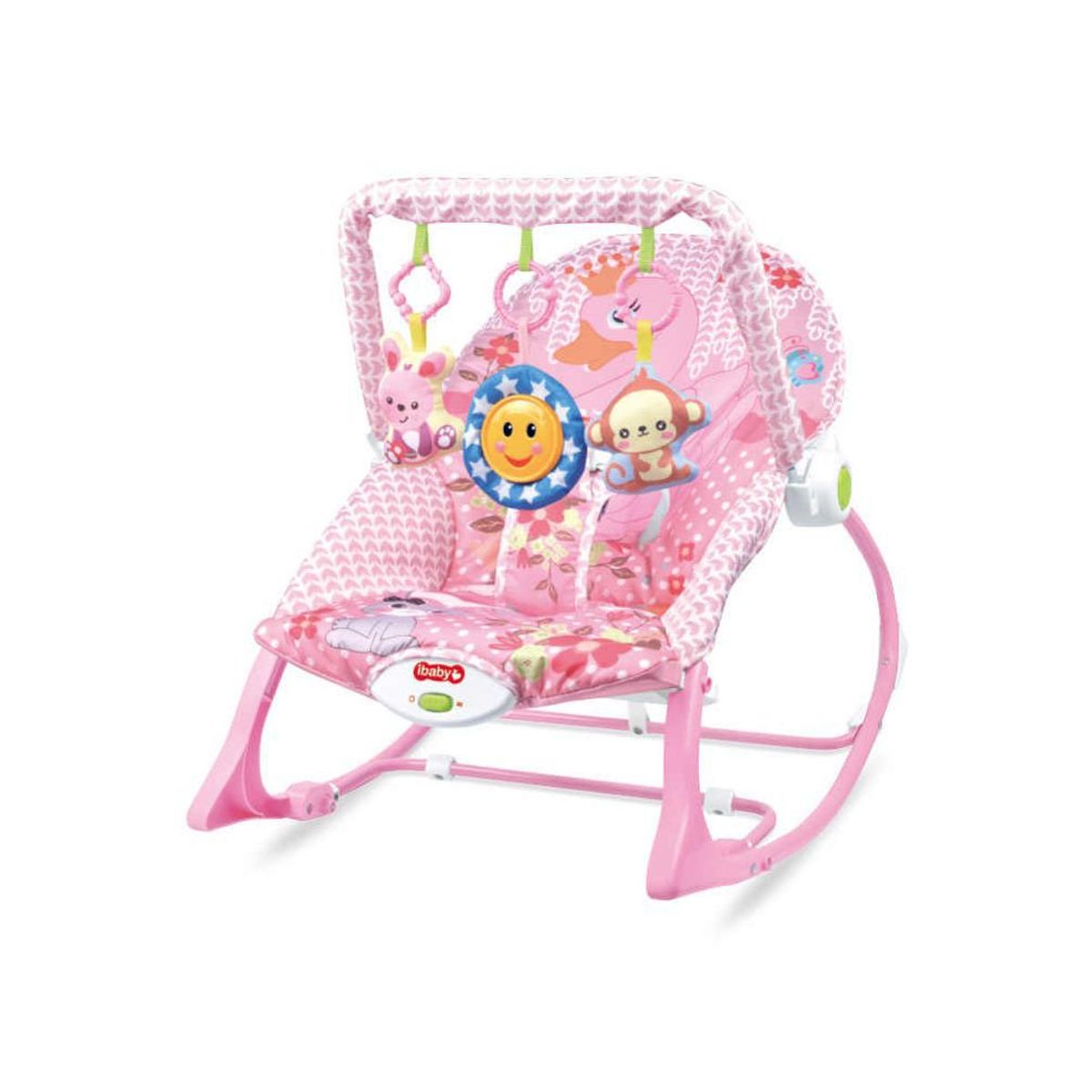 GENERICO - SILLA MECEDORA MUSICAL ROSADA
