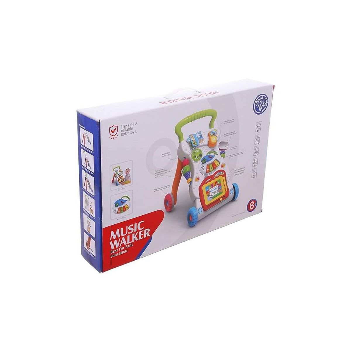 HUANGER - Caminador y Andadera Musical para Bebé
