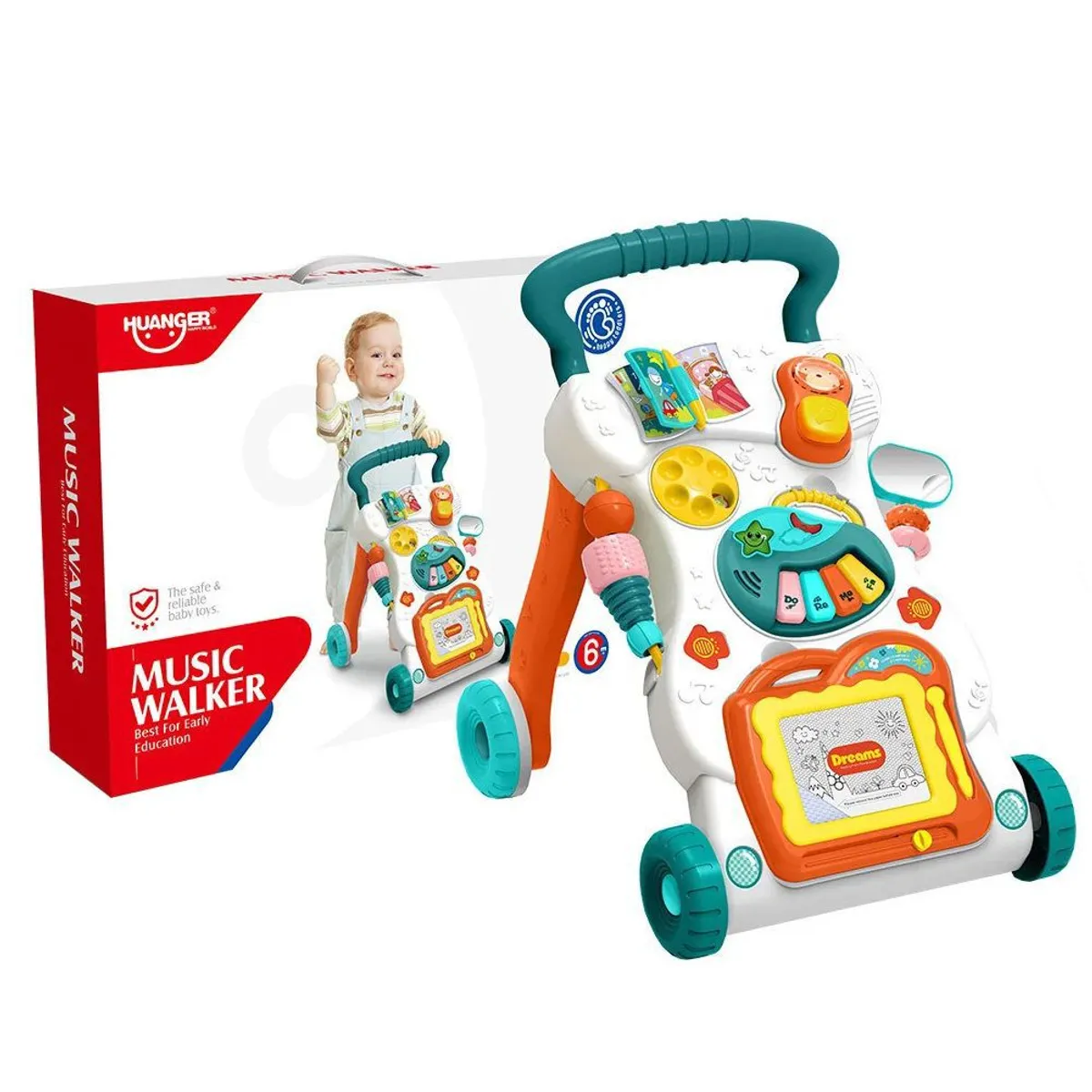 HUANGER - CAMINADOR MUSICAL TURQUESA