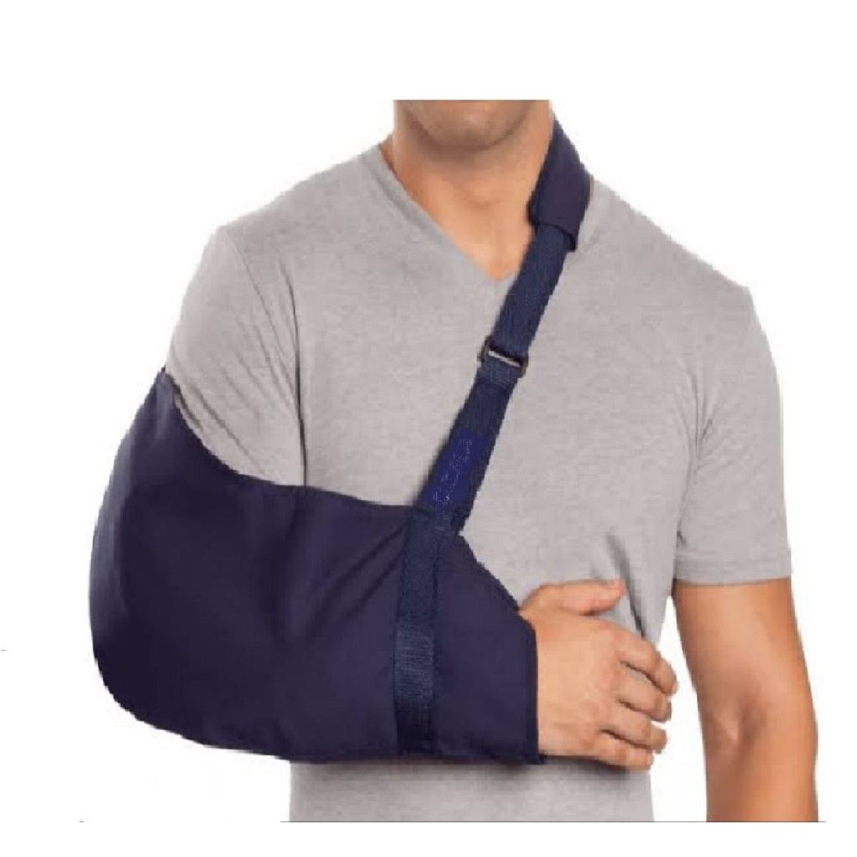 GENERICO - Cabestrillo adulto azul lado derecho Talla XL