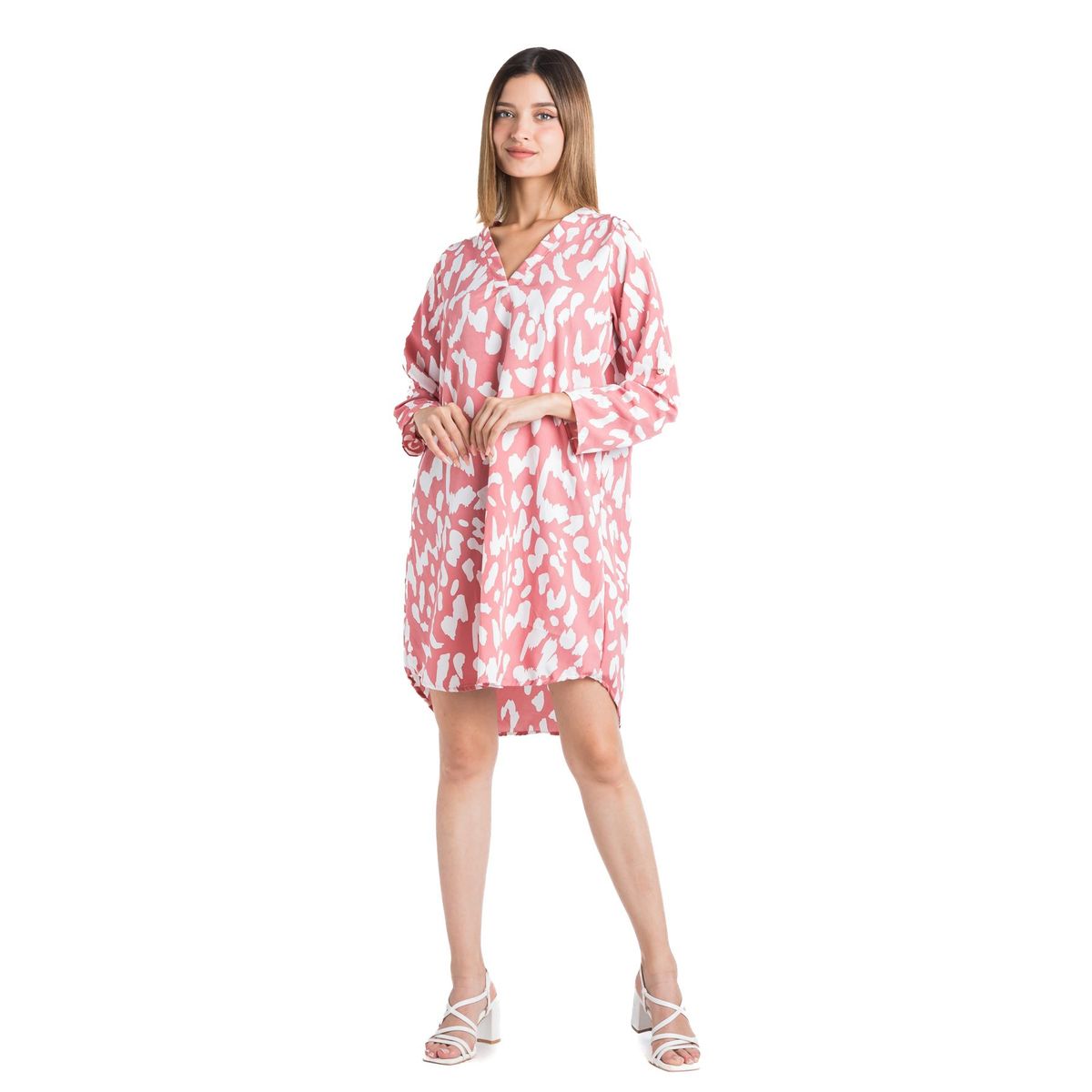 NEBULA - Vestido Merida - Nébula - Rosado