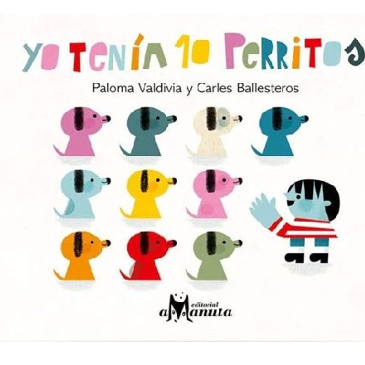 GENERICO - Libro Infantil Yo tenia 10 perritos
