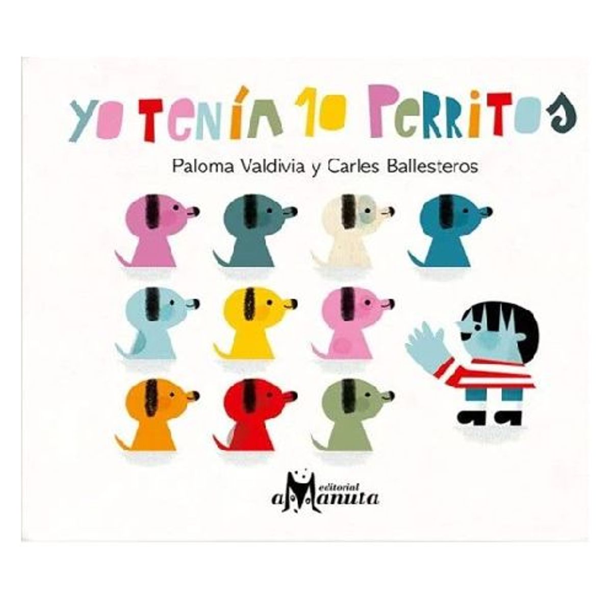 GENERICO - Libro Infantil Yo tenia 10 perritos