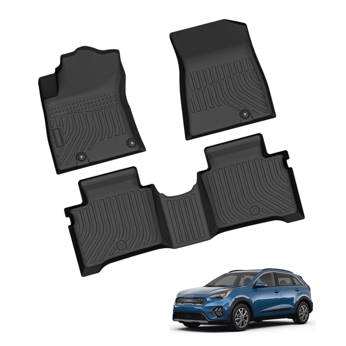 GENERICO - PISOS BANDEJA 3D KIA NIRO 2023 2024+