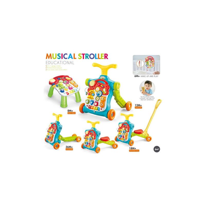 GENERICO - CAMINADOR   MULTIFUNCIONAL MUSICAL