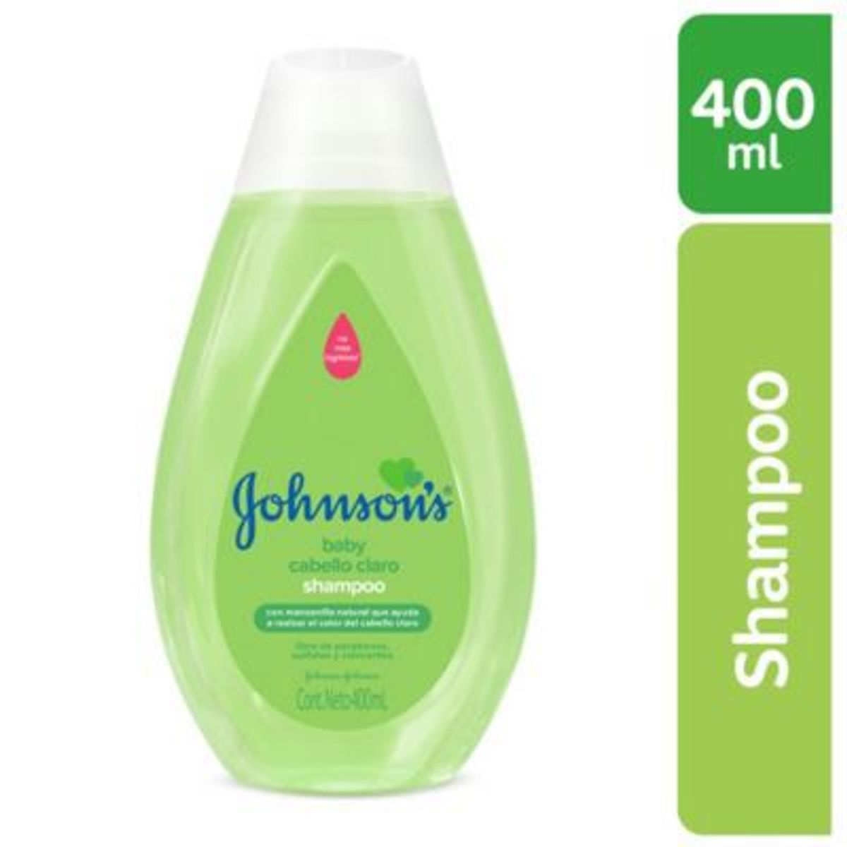 JOHNSON'S BABY - Shampoo para Bebés Johnsons Manzanilla Natural 400ml