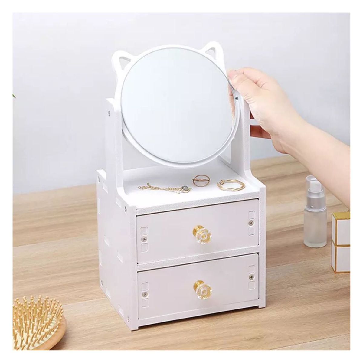 GENERICO - Organizador de Maquillaje con Espejo