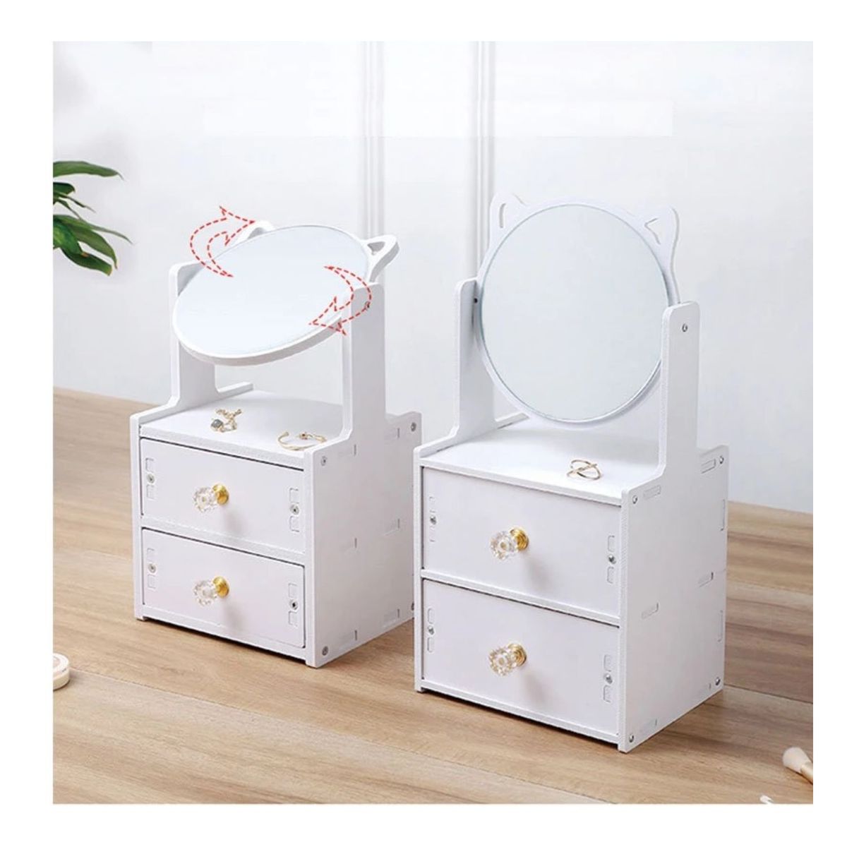 GENERICO - Organizador de Maquillaje con Espejo