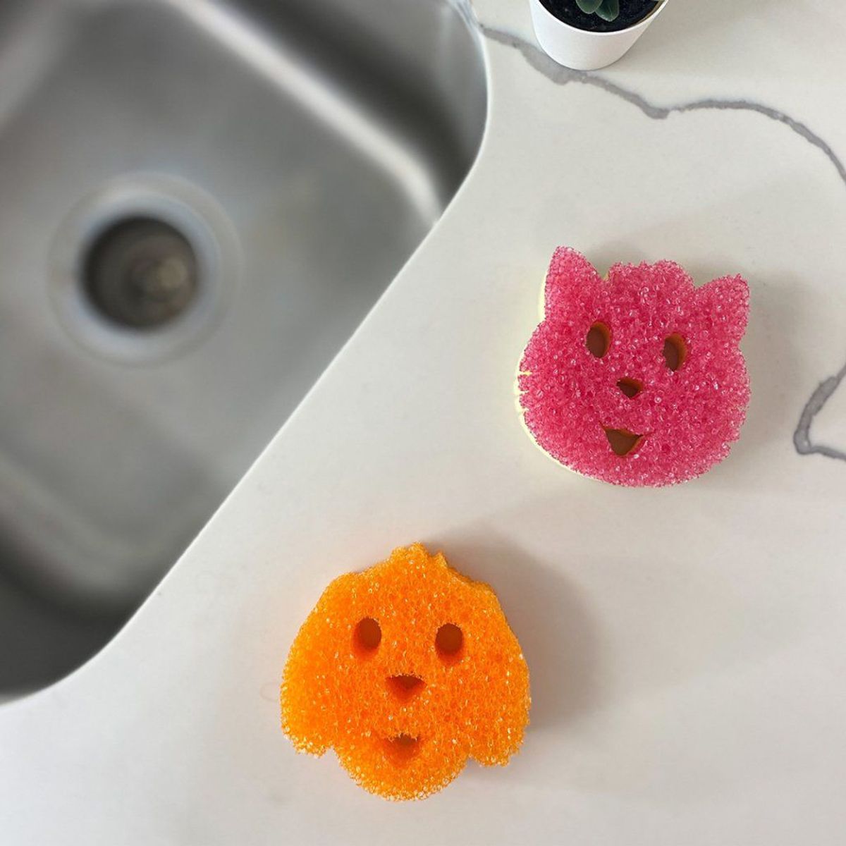 SCRUB DADDY - Esponja Scrub Mommy forma de Gato