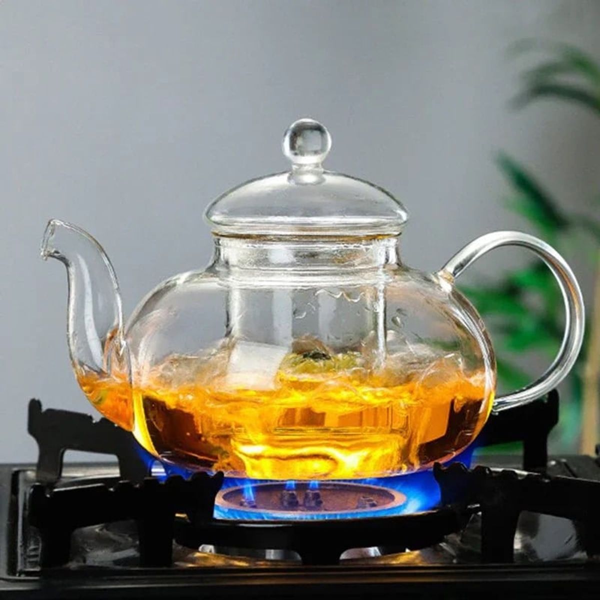 GENERICO - TETERA DE VIDRIO BOROSILICATO 1 LITRO