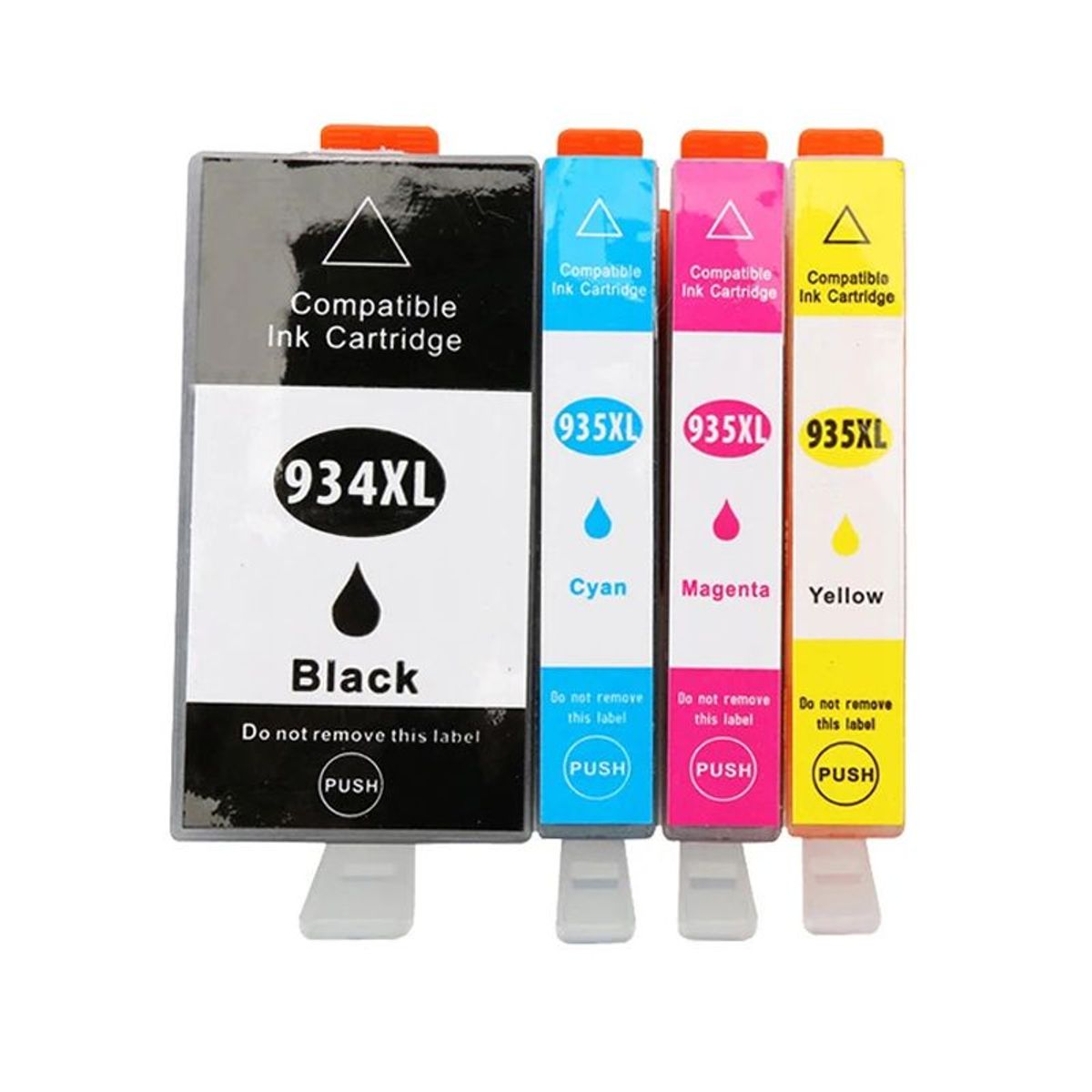 HP - Cartucho Compatible De Tinta 934xl - 935xl Colores Para Hp