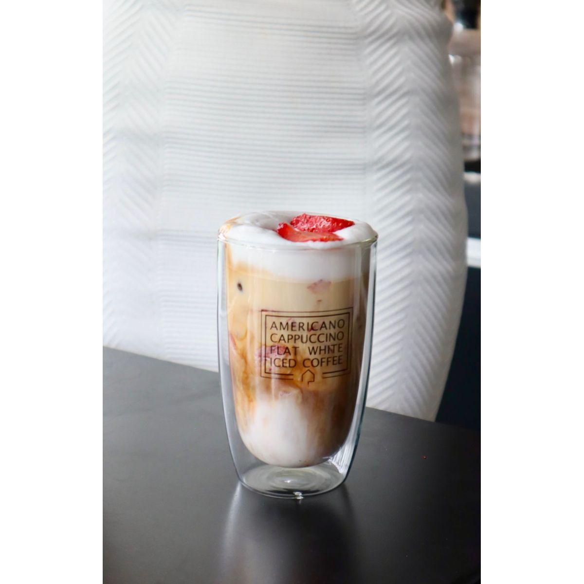 GENERICO - TAZA DOBLE PARED CAPPUCCINO 400ML