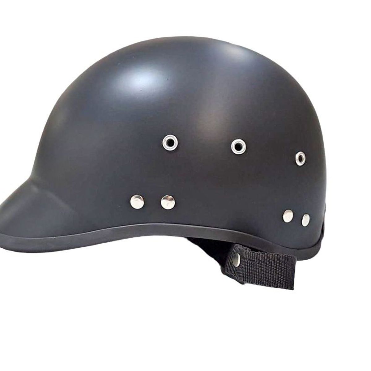GENERICO - CASCO CHAVITO POLICIA NEGRO MATE