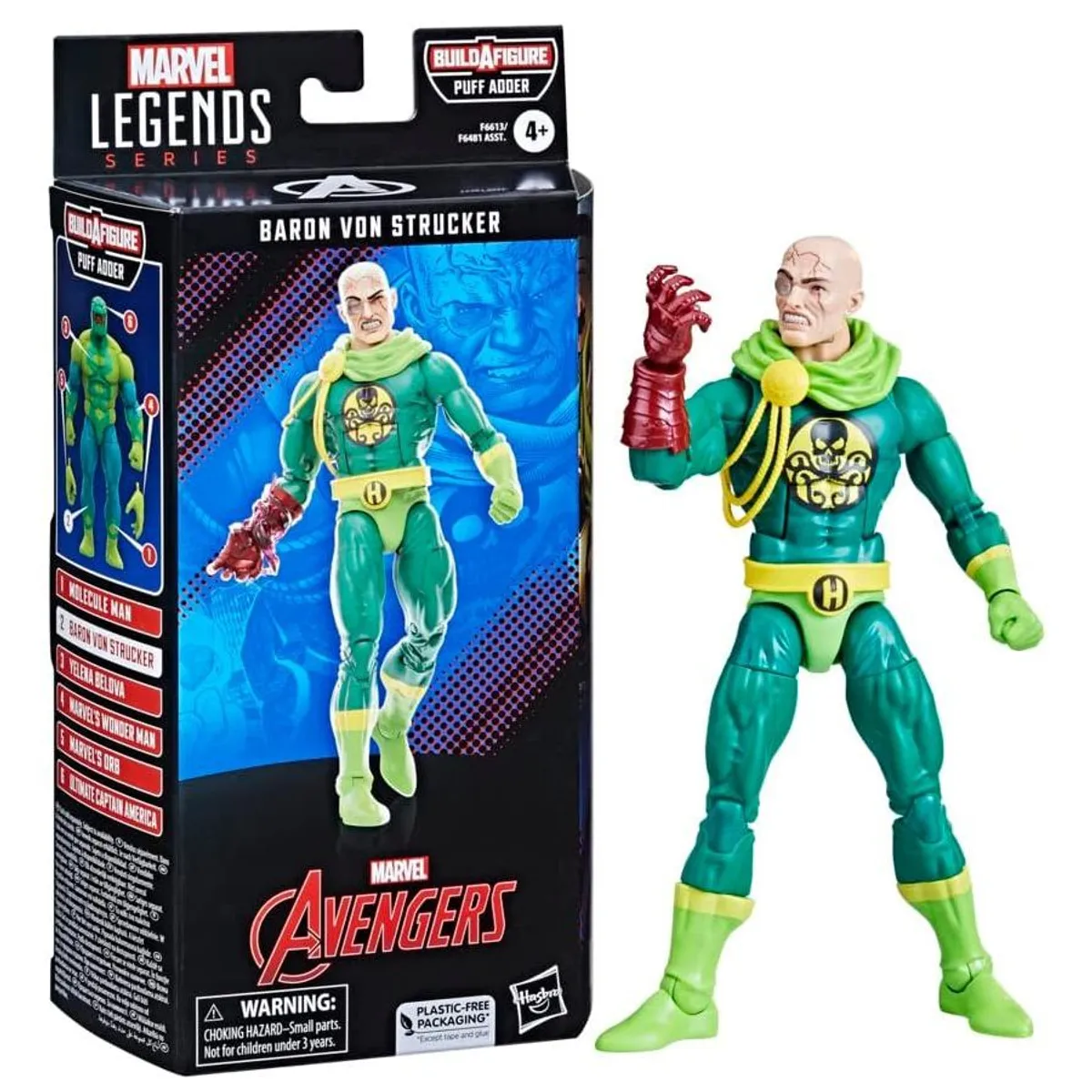 MARVEL - Marvel Legends Avengers Baron Von Strucker 15 cm