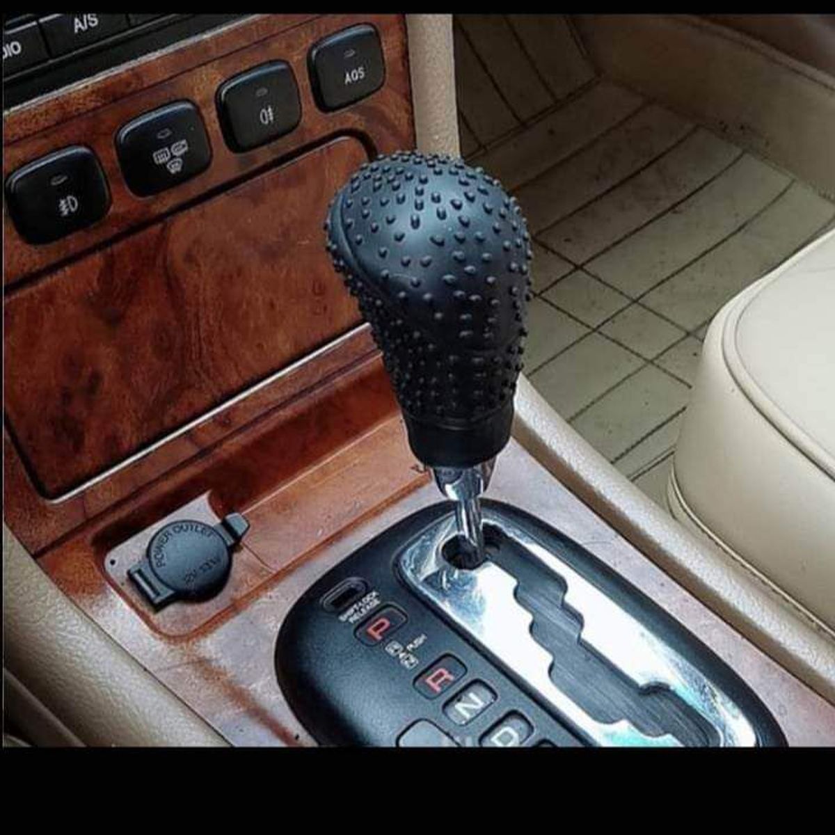 GENERICO - FUNDA PALANCA DE 5 CAMBIOS Y FRENO DE MANO UNIVERSAL NEGRO