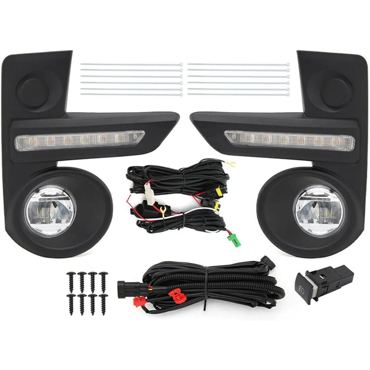 GENERICO - FAROS NEBLINEROS LED TOYOTA RAIZE 2020 2021 2020+