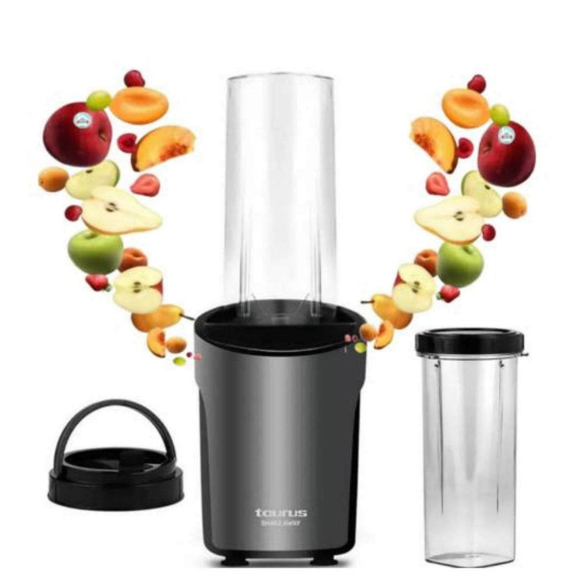 TAURUS - MINI LICUADORA TAURUS 600 ML SHAKE AWAY CON 2 VASOS