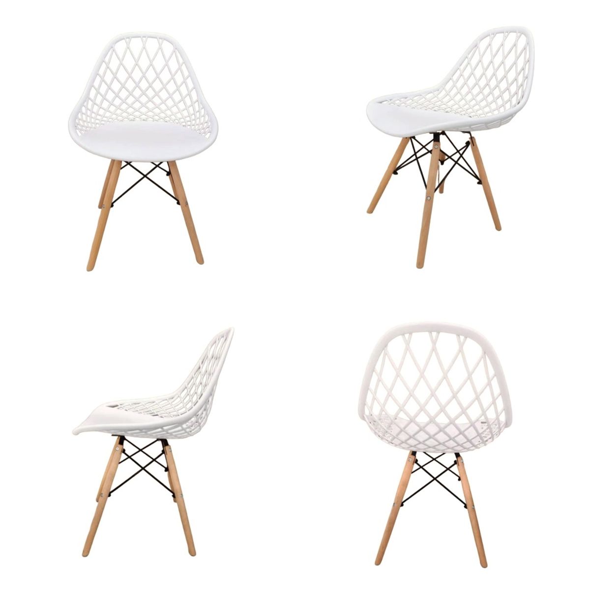 GRUPO CB - Silla Calada Modelo Creta Pack x4