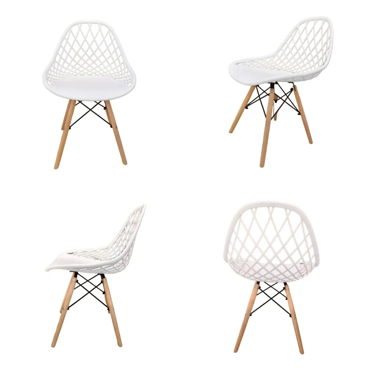 GRUPO CB - Silla Calada Modelo Creta Pack x4