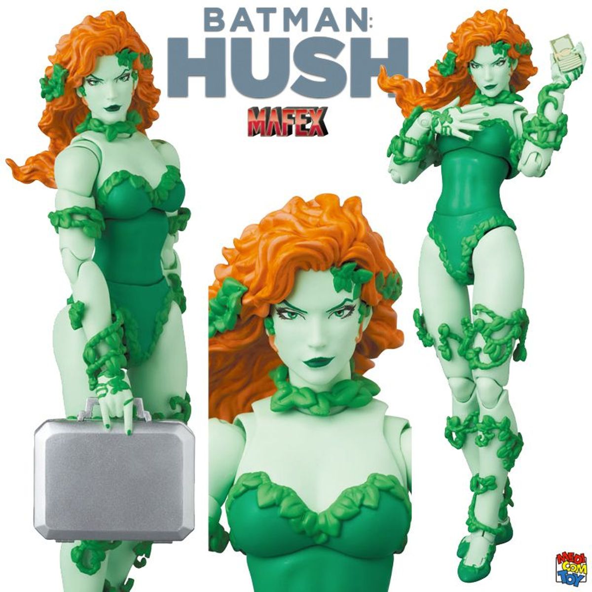 DC COMICS - Figura de Accion Batman Hush MAFEX 198 Poison Ivy