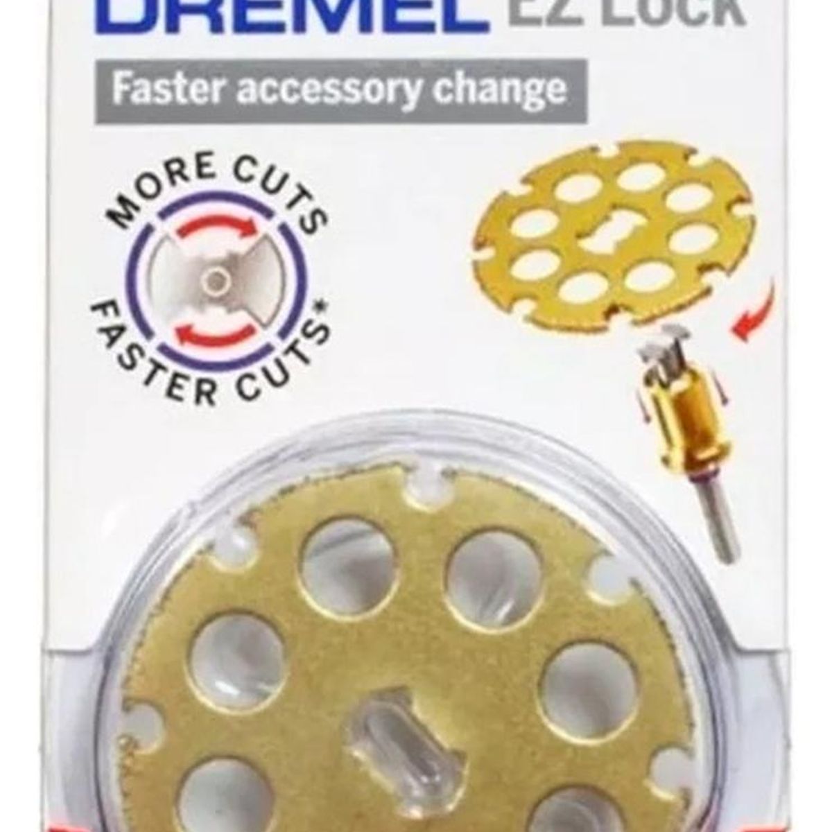 DREMEL - Discos Corte de Carburo 1-1/2" - Ez Lock Dremel EZ544
