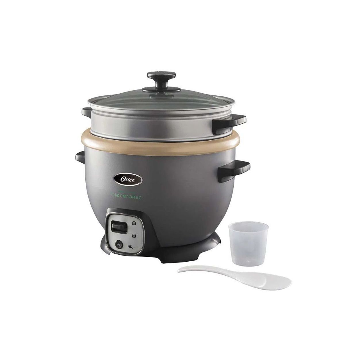 OSTER - Olla Oster CKSTRC7130S-053 Arrocera Multiusos 2.2 Litros Silver