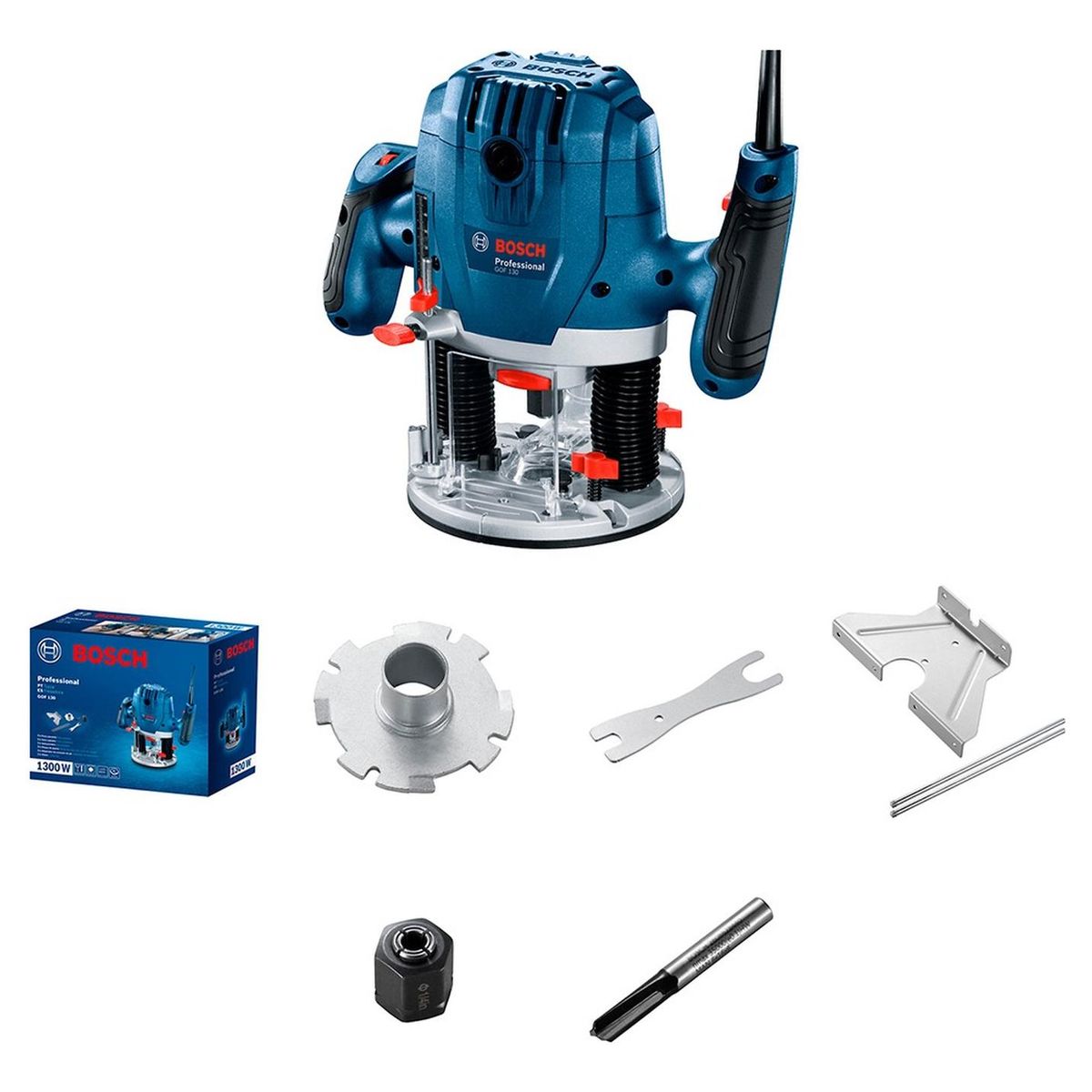 BOSCH - Ruteadora Fresadora Bosch GOF 130 Profesional 1300W