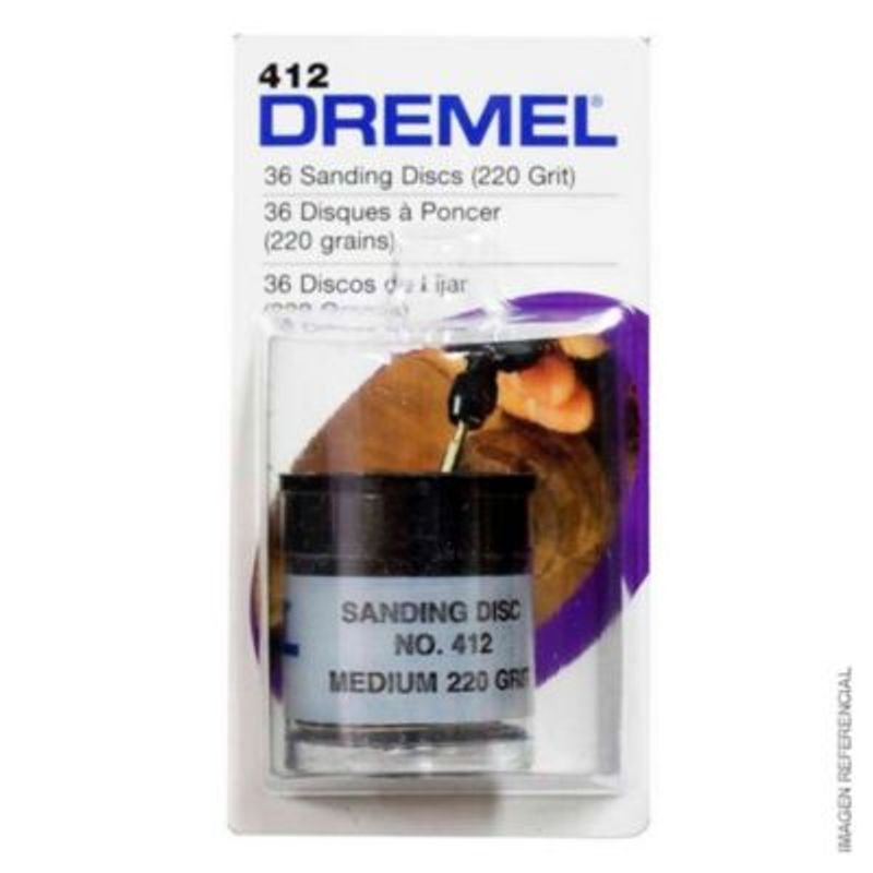 DREMEL - Dremel Discos De Lija Grano 220