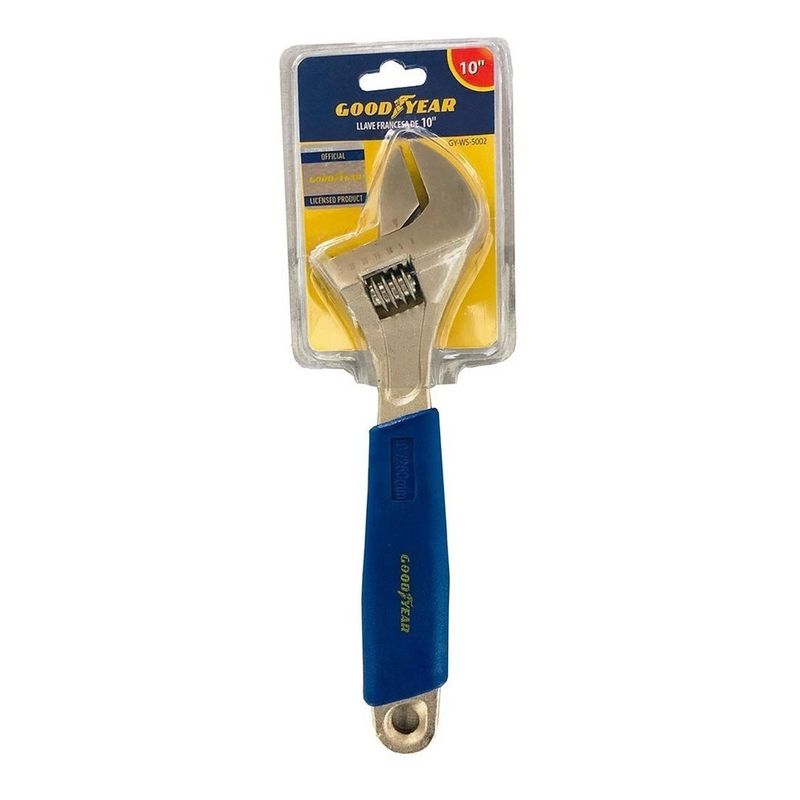 GOODYEAR - Llave francesa ajustable goodyear de 10 pulgadas