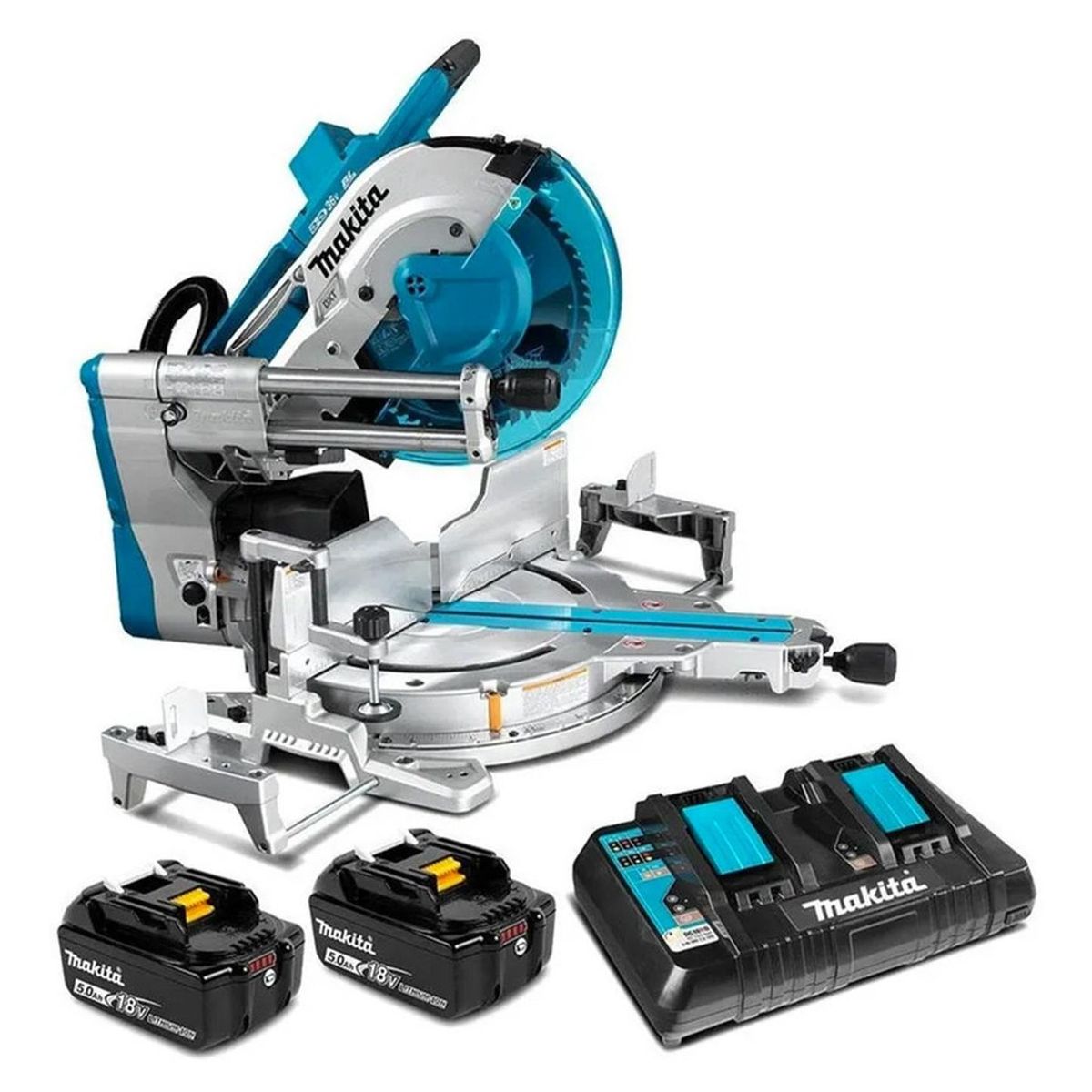 MAKITA - Sierra Ingleteadora Telescopica  12" Dls212Pt2 36V Adt Makita