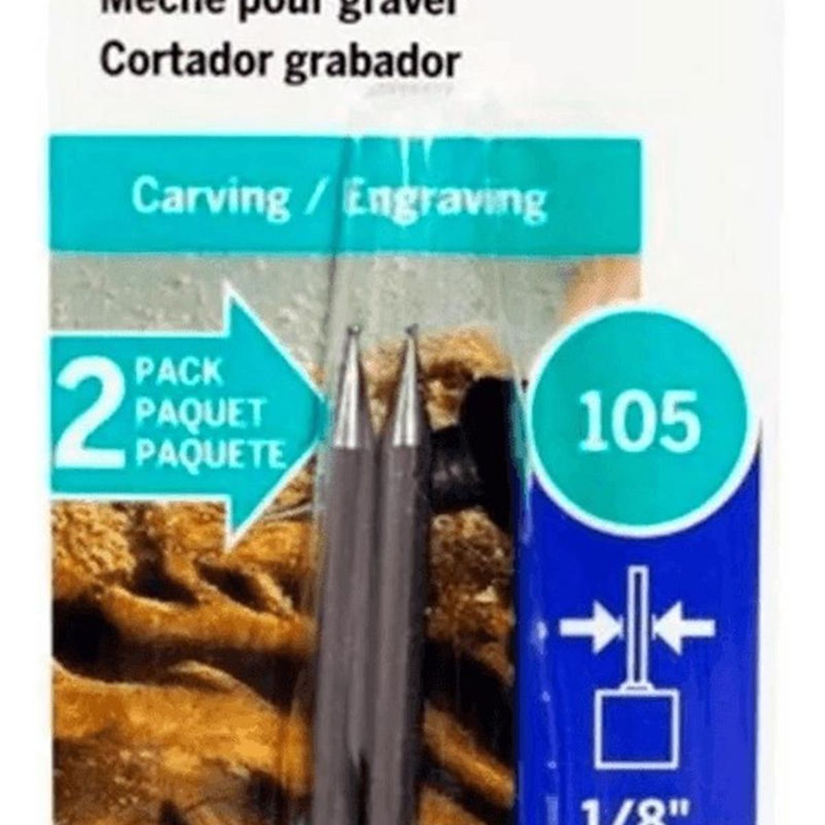 DREMEL - Fresa De Grabado Redonda 1/32" Dremel 105