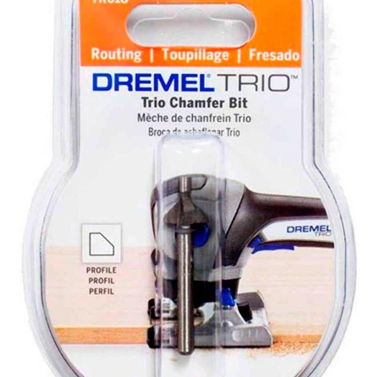 DREMEL - Fresa Trio 1/8 Dremel TR618