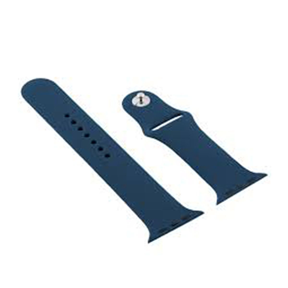 GENERICO - Correa de silicona para Apple Watch 42m 44mm 45mm Silicona Azul
