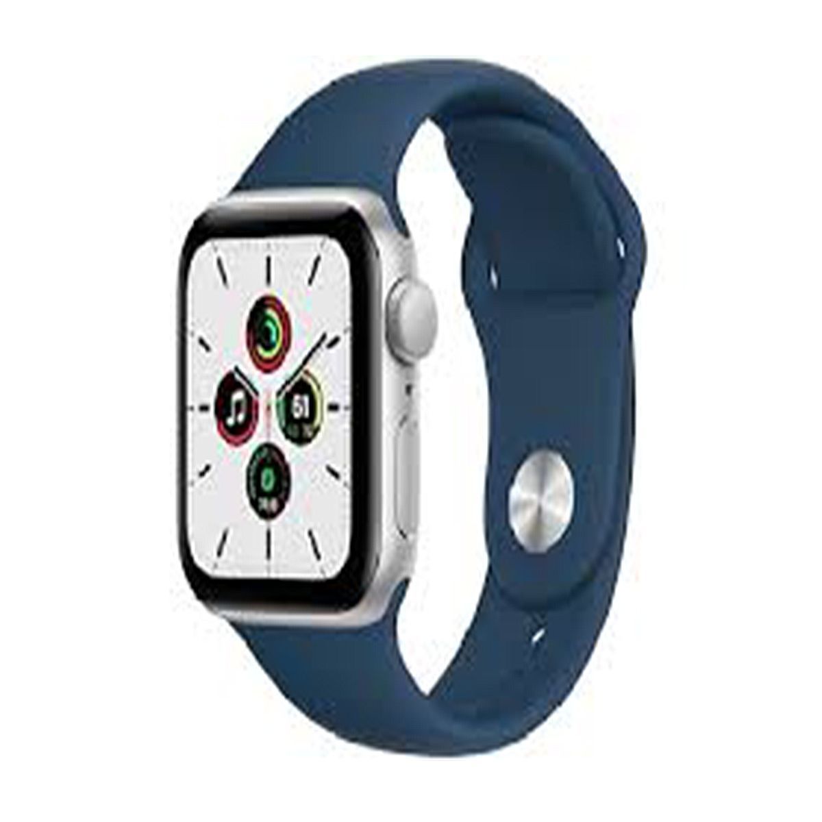GENERICO - Correa de silicona para Apple Watch 42m 44mm 45mm Silicona Azul