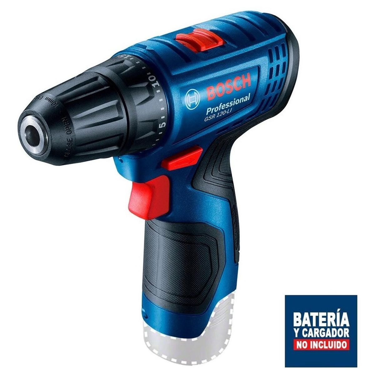 BOSCH - Taladro Atornillador Bosch 12v GSR 120 Li Sin Bat