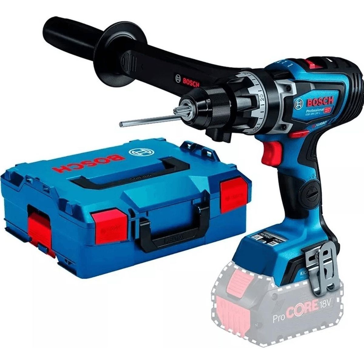 BOSCH - Taladro Percutor Bosch GSB 18V-150 C 12 Sin Baterías