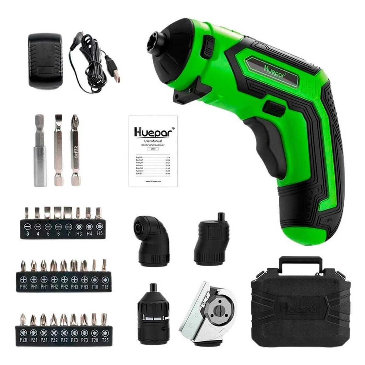 HUEPAR - Multiherramienta 4 en 1 Huepar CS04 Atornilla y Corta + Acc