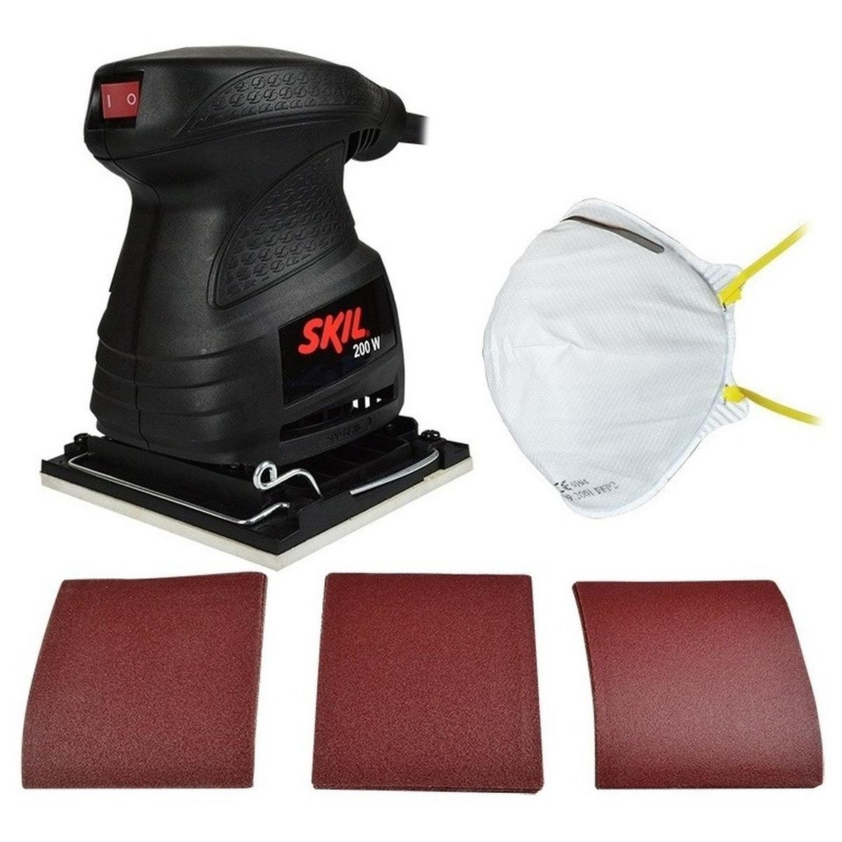 SKIL - Lijadora Orbital Skil 7232  1/4" Hoja 200w + 30 Lijas