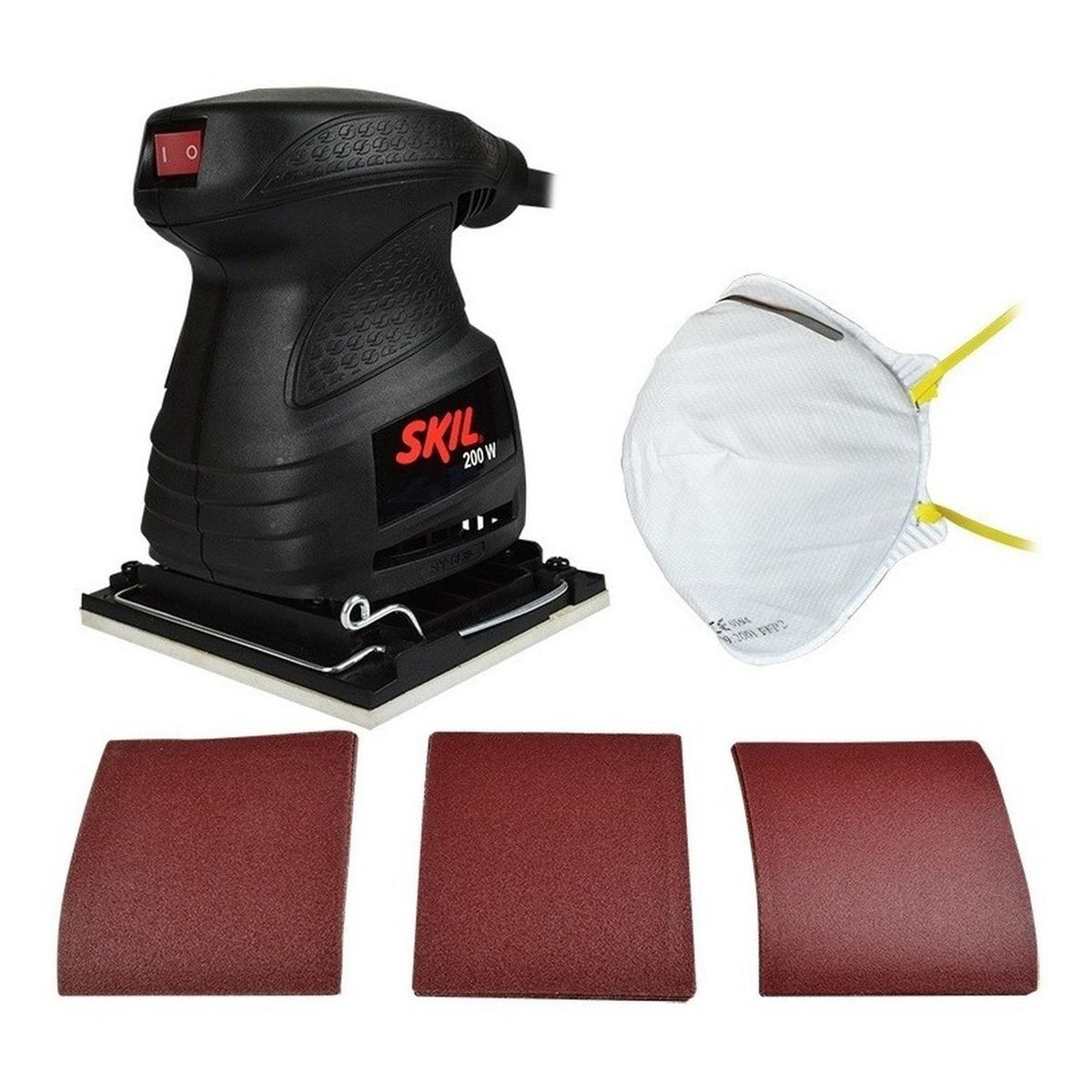 SKIL - Lijadora Orbital Skil 7232  1/4" Hoja 200w + 30 Lijas
