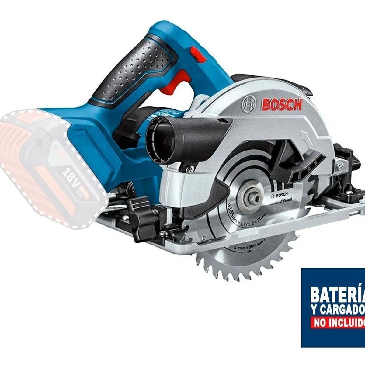 BOSCH - Sierra Circular Bosch GKS 18V-57 Profesional 18V (Baretool)