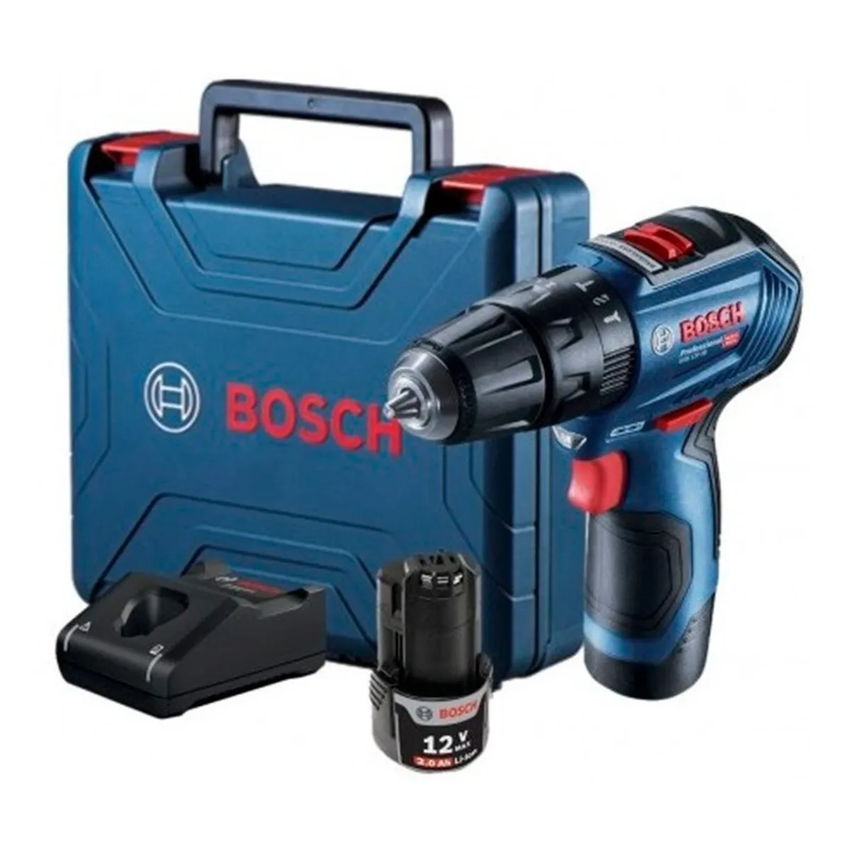 BOSCH - Bosch GSB 12V-30 Taladro Percutor Brushless 12V Kit Completo